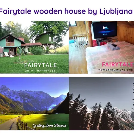 Fairytale Wooden House By Ljubljana