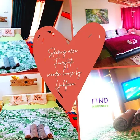 Сasa de vacaciones Fairytale Wooden House By Ljubljana *