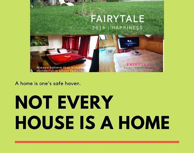 Semesterbostad Fairytale Wooden House By Ljubljana