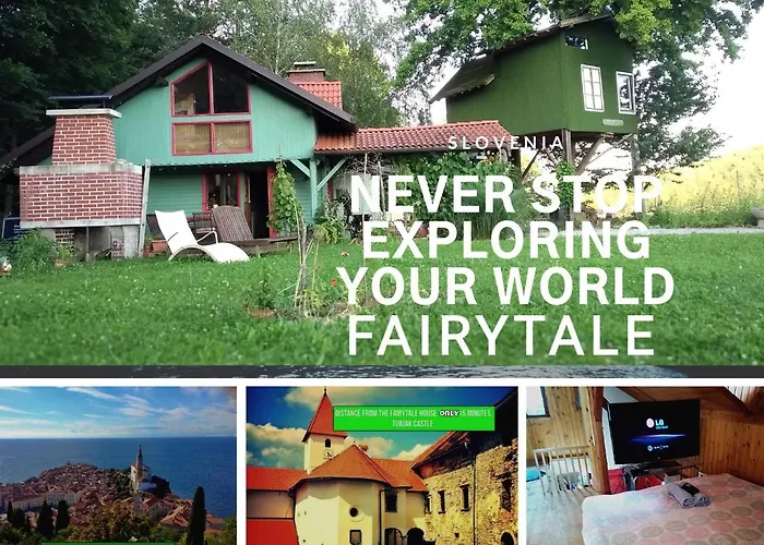 Semesterbostad Fairytale Wooden House By Ljubljana Grosuplje