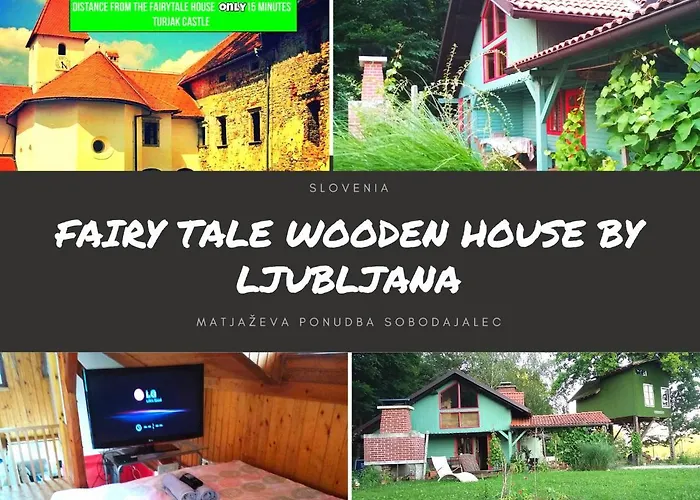 Fairytale Wooden House By Ljubljana * Grosuplje