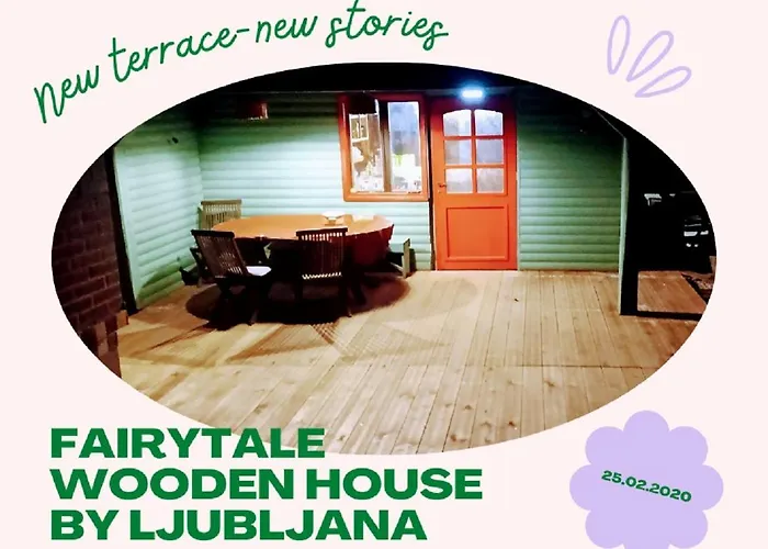 Fairytale Wooden House By Ljubljana Semesterbostad Grosuplje