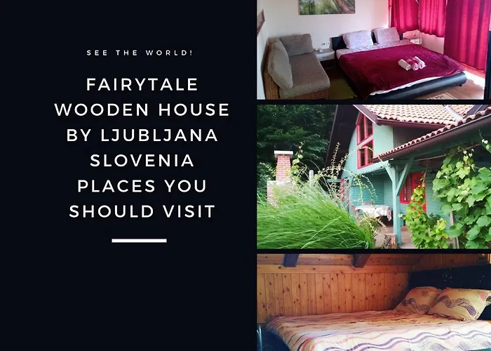 Fairytale Wooden House By Ljubljana Semesterbostad