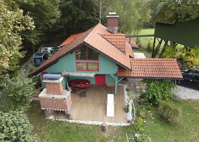 Semesterbostad Fairytale Wooden House By Ljubljana Grosuplje